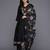 Women floral embroidered regular thread work kurta with trousers & with dupatta