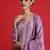Floral embroidered regular sequinned kurta with trousers & dupatta