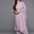 Ethnic motifs embroidered regular sequinned kurta with trousers & dupatta