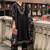 Floral yoke design thread work a-line kurta with trousers & dupatta