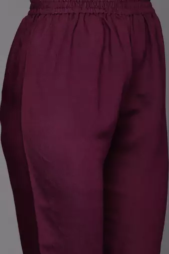 Women floral embroidered regular sequinned kurta with trousers & with dupatta
