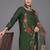 Women floral embroidered regular sequinned kurta with trousers & with dupatta