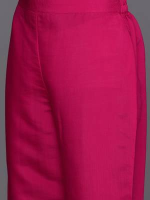 Women ethnic motifs yoke design sequinned kurta with trousers & dupatta 3