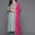 Women floral printed mirror work pure cotton kurta with trousers & with dupatta