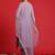 Ethnic motifs embroidered sequinned straight kurta & trousers with dupatta