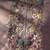 Floral embroidered thread work kurta with trousers & dupatta