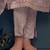 Floral embroidered thread work kurta with trousers & dupatta