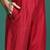 Women ethnic motifs embroidered panelled liva kurta with trousers & with dupatta