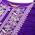 Women floral embroidered thread work kurta with trousers & with dupatta