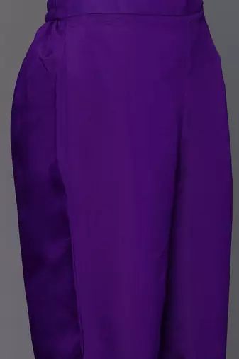 Women floral embroidered thread work kurta with trousers & with dupatta