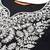 Women floral yoke design regular thread work kurta with trousers & dupatta