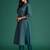 Ethnic motifs printed pure cotton kurta with trousers & dupatta