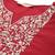 Plus size ethnic motifs embroidered sequinned liva kurta with trousers & dupatta