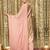 Floral embroidered round neck thread work straight kurta with trousers & dupatta