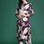 Floral printed kurta with salwar with sequinned detail
