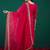 Floral embroidered regular liva zari kurta with trousers & dupatta
