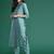 Women printed regular pure cotton kurta with trousers & with dupatta