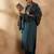 Ethnic motifs printed regular pure cotton straight kurta with trousers & dupatta