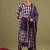 V-neck paisley printed regular pure cotton kurta set