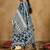 Ethnic motifs printed thread work pure cotton straight kurta & trousers & dupatta