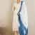 Ethnic motifs embroidered thread work pure cotton kurta with trousers & dupatta