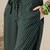 Floral printed sequinned shirt collar a-line kurta with salwar