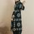 Floral printed sequinned shirt collar a-line kurta with salwar