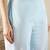 Round neck ethnic embroidered pure cotton kurta with trouser & dupatta