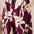 Shirt collar floral printed straight kurta with trouser