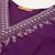 Ethnic motifs yoke design thread work kurta with trousers & dupatta