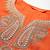 Paisley yoke design zari liva kurta with trousers & dupatta