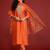 Paisley yoke design zari liva kurta with trousers & dupatta