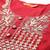 Ethnic motifs embroidered regular sequinned liva kurta with trousers & dupatta