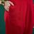 Red ethnic motifs embroidered regular kurta with trousers & dupatta