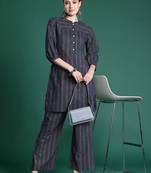Printed regular pure cotton kurta with palazzos