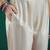 Ethnic motifs printed sweetheart neck georgette sequins straight kurtas