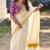 Pure cotton handloom kasavu saree