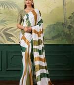 Designer kasavu saree