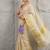 Woven design zari tissue kasavu saree