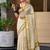 Striped zari tissue designer kasavu saree