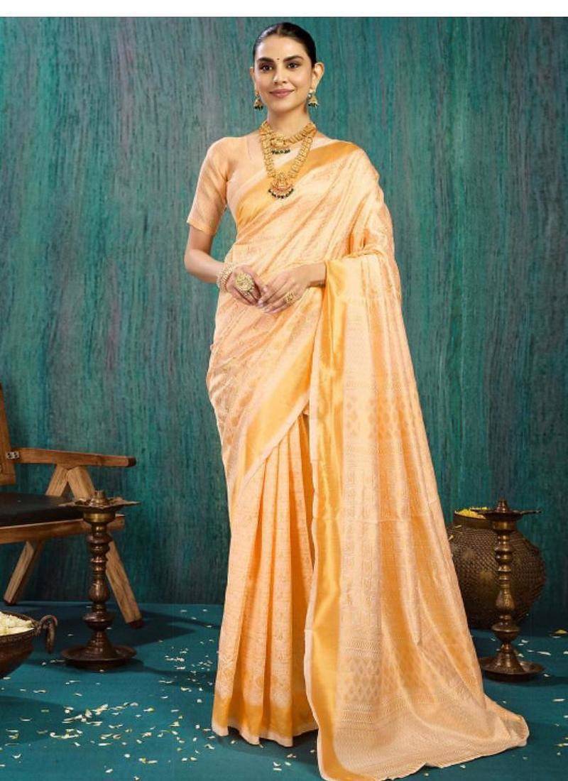 Woven design zari kasavu saree