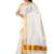 Zari pure cotton kasavu saree