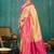 Woven design silk blend kasavu saree