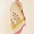 Off-white & gold woven design embroidered tissue kasavu saree