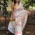 Ethnic motifs printed zari pure cotton kasavu saree