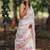 Ethnic motifs printed zari pure cotton kasavu saree