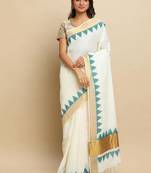 Zari tissue kasavu saree