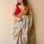 Tissue designer kasavu saree