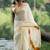 Woven design zari pure cotton kasavu saree