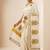 Ethnic motifs embroidered pure cotton handloom kasavu saree
